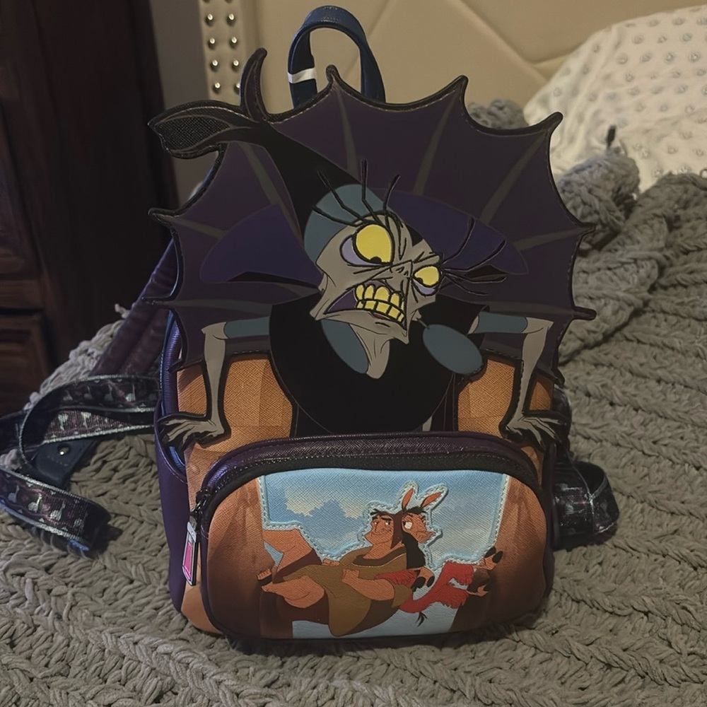 Empires New Groove backpack! Loungefly new with tags!